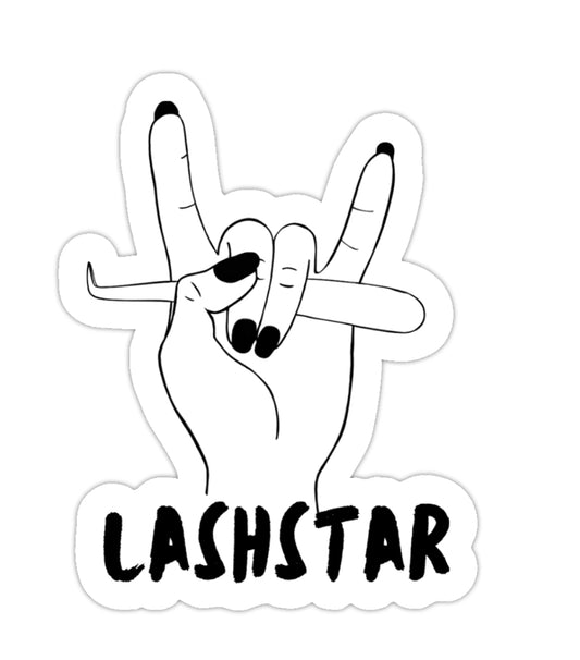 LSH - LASH STAR Sticker
